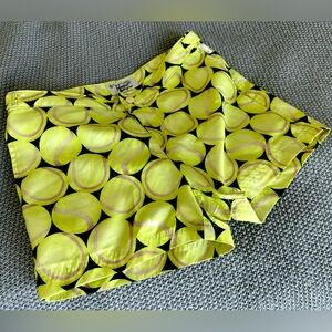 Men bathing suit size 29, for tennis fans out there, fun tennis ball pattern